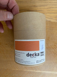 Decka Cased Heavy Weight Plain Socks -1st collection - Orange [de-01]