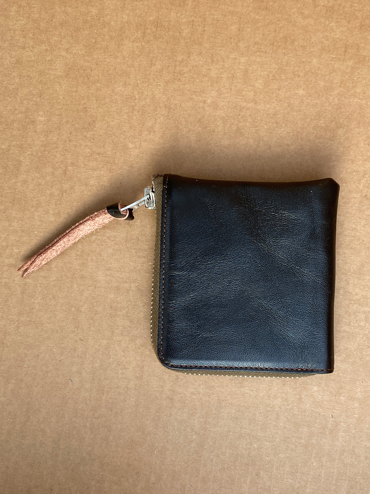 The Real McCoy's MW17100 Horsehide Wallet Brown