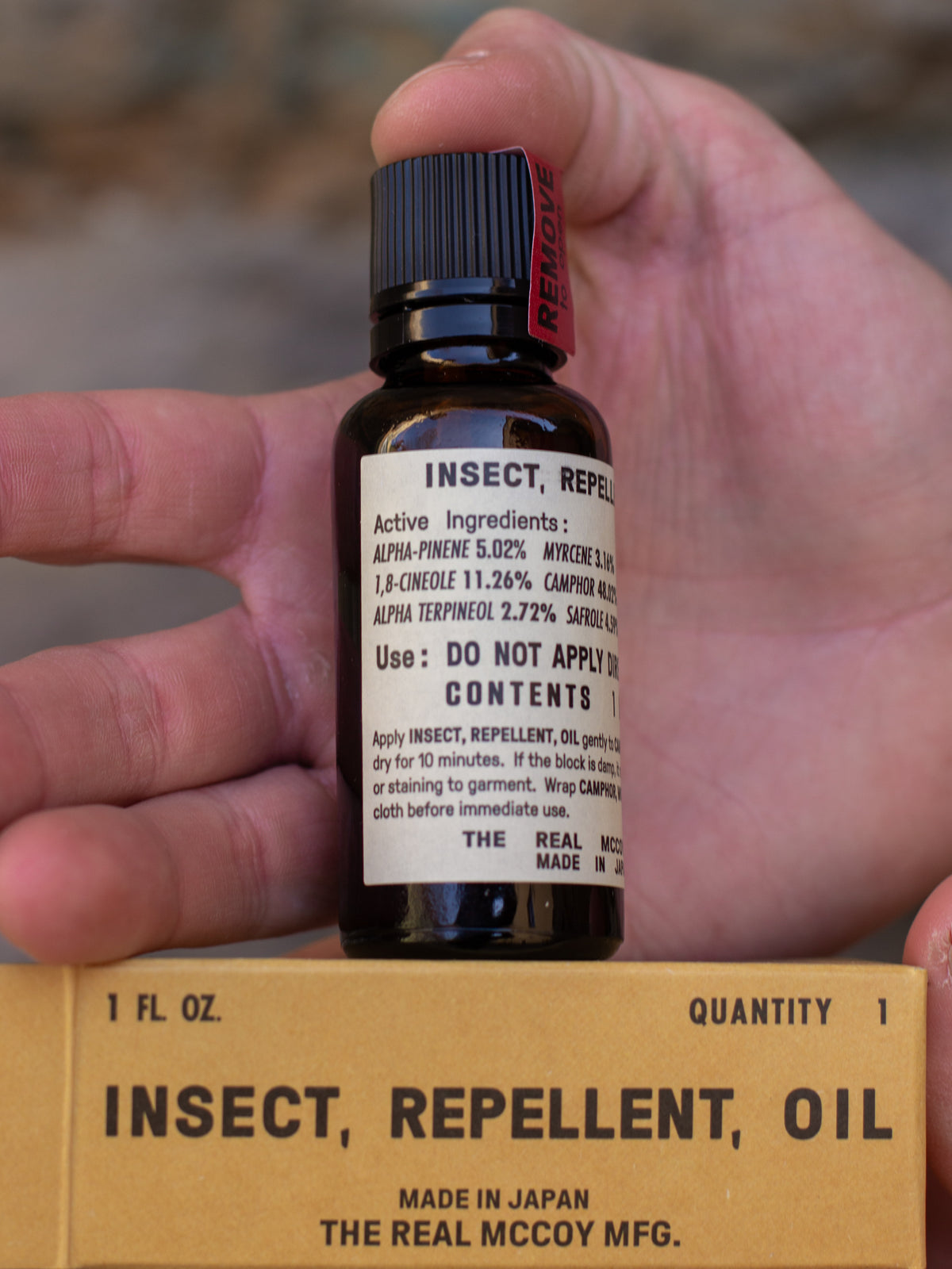 The Real McCoy's MN22001 Insect, Repellent, Oil