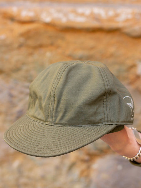 The Real McCoy's MA22001 Type A-3 Cap / Decal 150 Olive