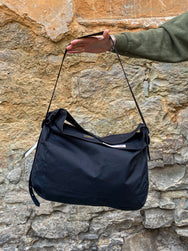 Black Sign British Oiled Cotton Hunting Bag Black (BSSA-21606BLK)