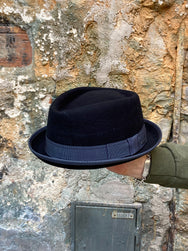 Stetson Hulett Diamond Wool Hat With Cashmere Black