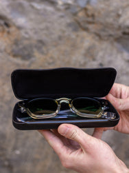 Joe McCoy MA17020 Wellington Sunglasses 013 Black/Clear