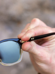 Joe McCoy MA17020 Wellington Sunglasses 013 Black/Clear