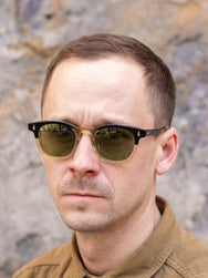 Joe McCoy MA17020 Wellington Sunglasses 013 Black/Clear