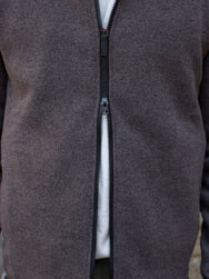 Tilak Poutník Monk Zip Sweater Ash Grey