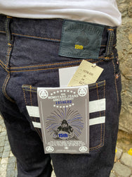 Momotaro 15THL020 15th Anniversary 15.7oz "Left-Hand Twill" Denim Narrow Tapered Jeans