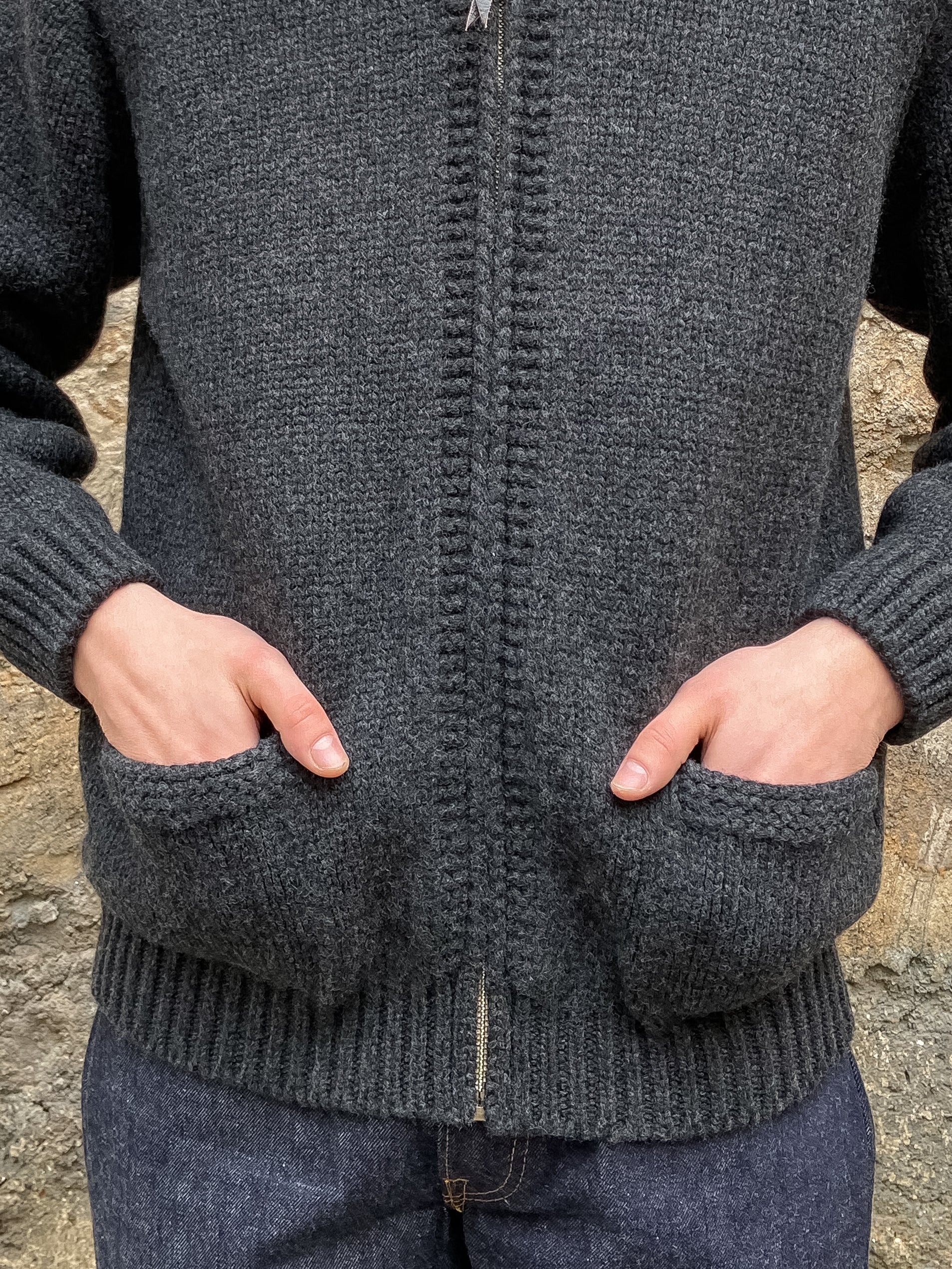 Joe McCoy MC21113 Heavy Wool Cashmere Sweater Chale | denimheads.cz
