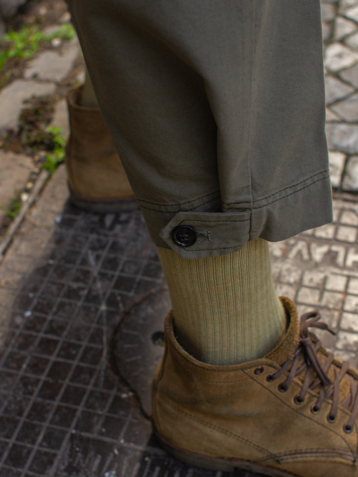 Hansen Karlo Utility Trousers Green