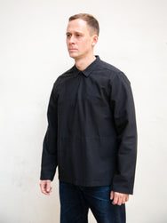 Hansen Magne Casual Pull-on Shirt Black