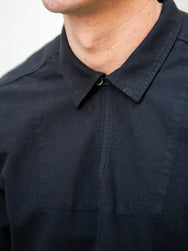 Hansen Magne Casual Pull-on Shirt Black