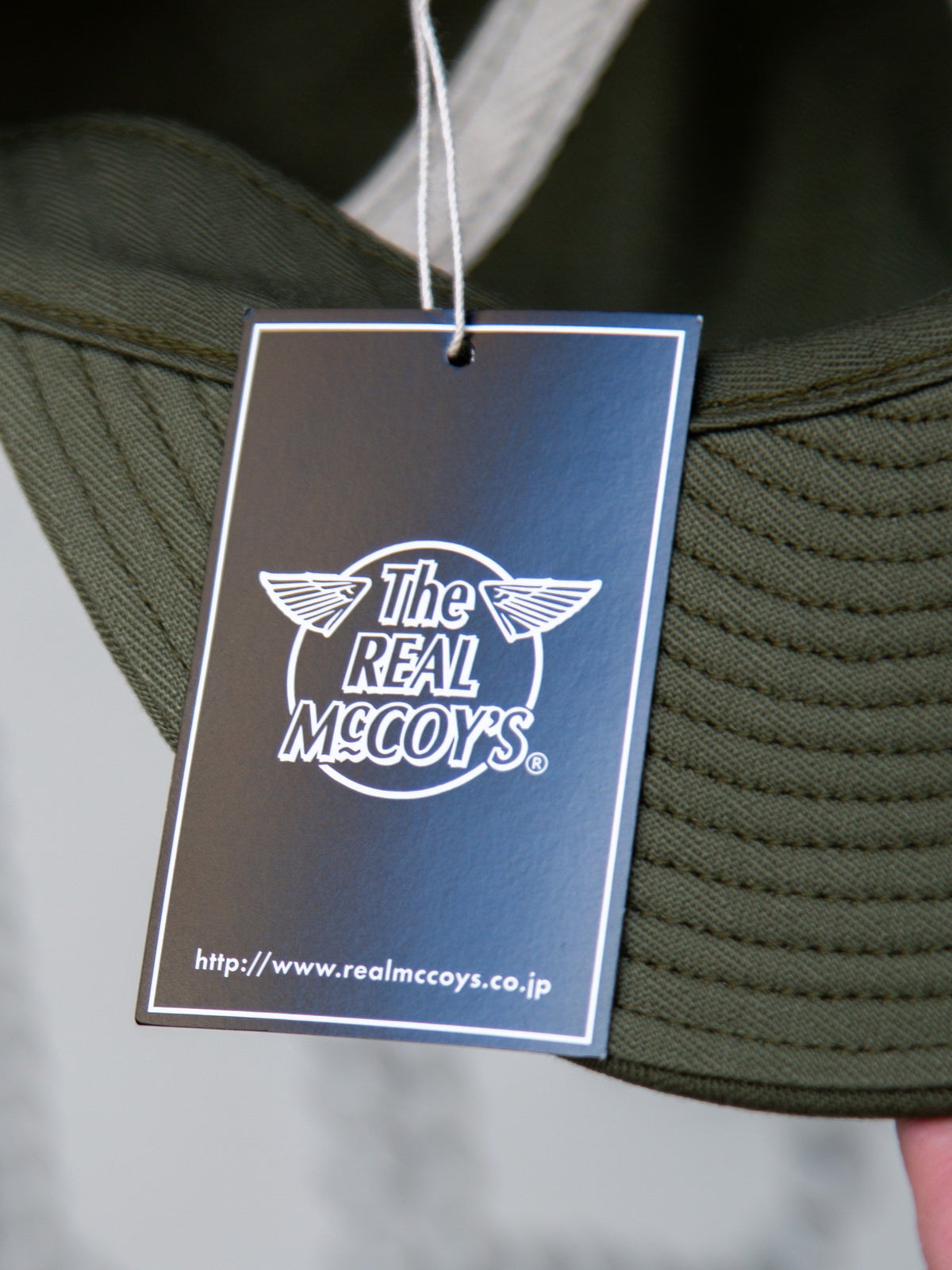 The Real McCoy's TYPE A-3 CAP Olive MA16001