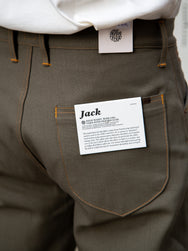 Indigofera Jack Pants / Yarn Dyed Heavy Oxford