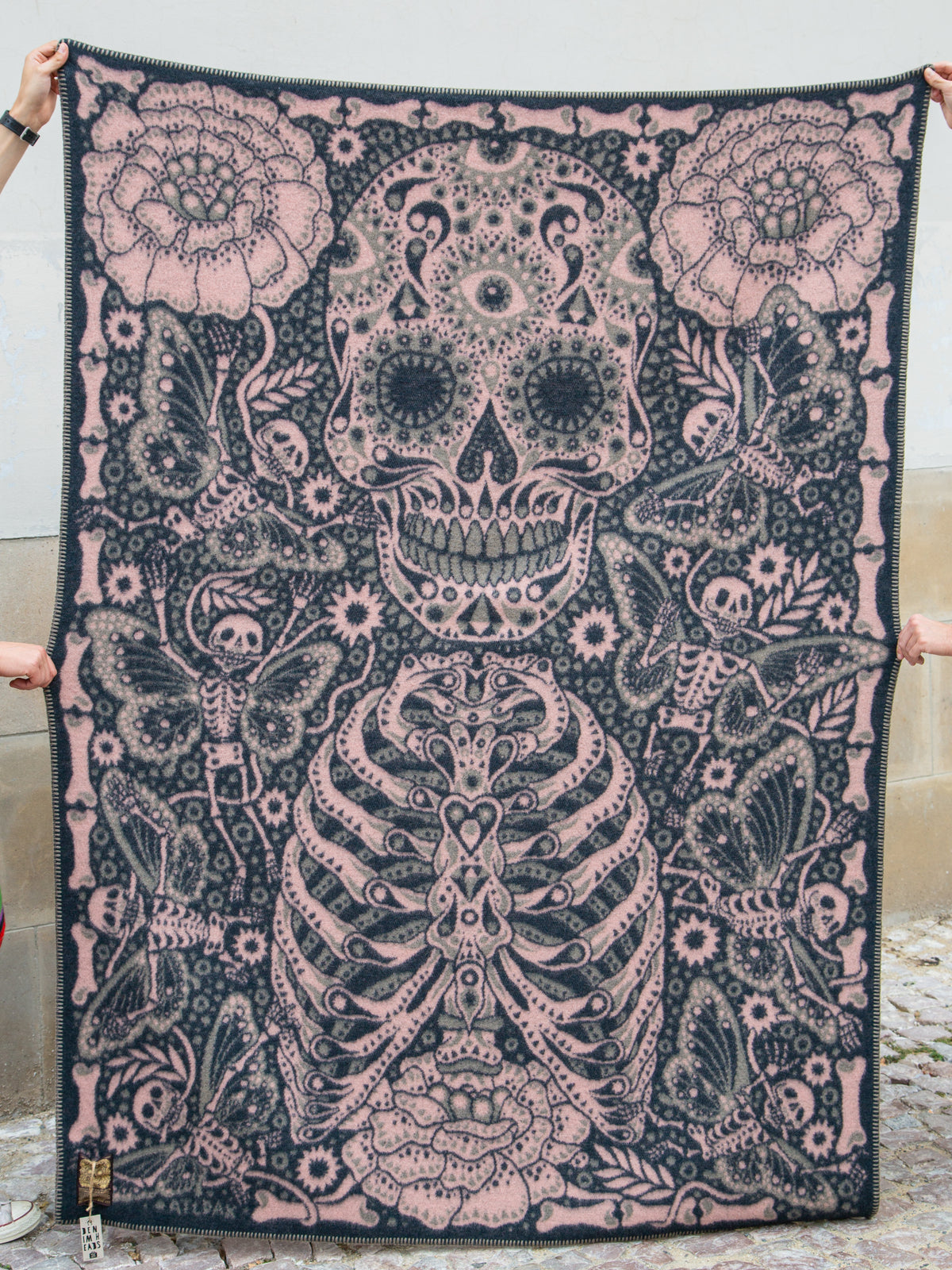 Indigofera Blanket / Dia De Muertos