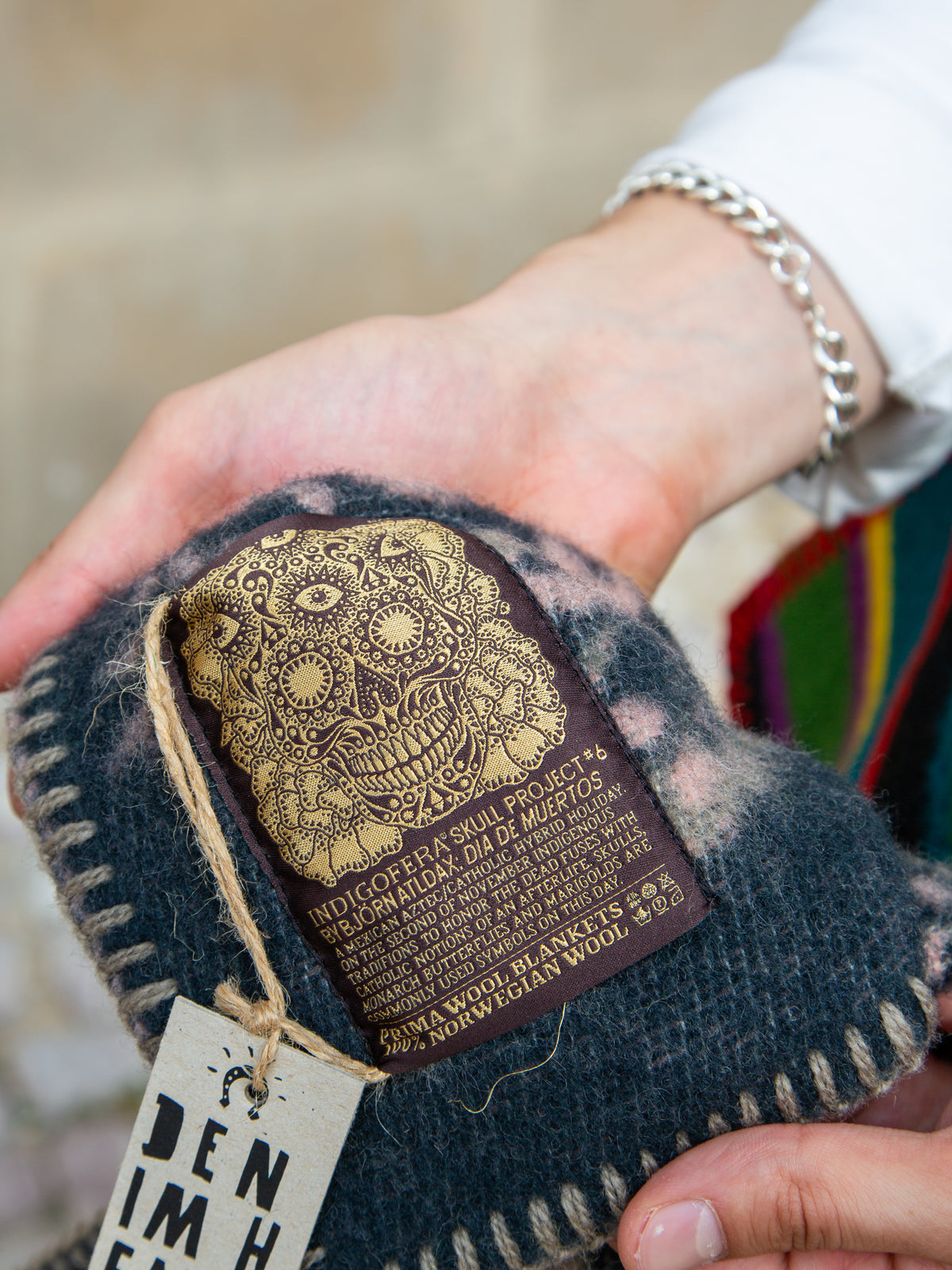 Indigofera Blanket / Dia De Muertos