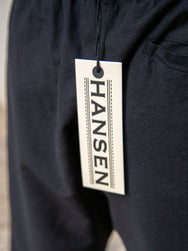Hansen Jim Casual Drawstring Trousers Black