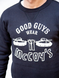 The Real McCoy's MC22122 Military Print Sweatshirt