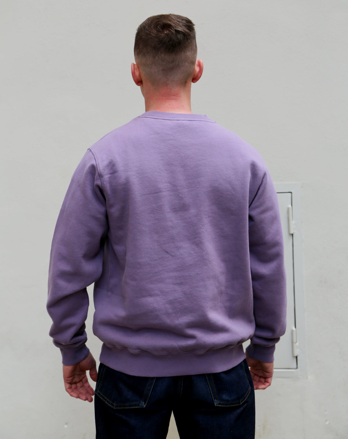 Nudie Jeans Lasse Every Mountain Sweatshirt Lilac