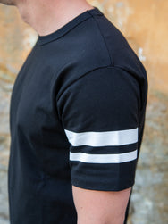 Momotaro MT002 8.5oz Zimbabwe Cotton Short Sleeve T-Shirt - Black