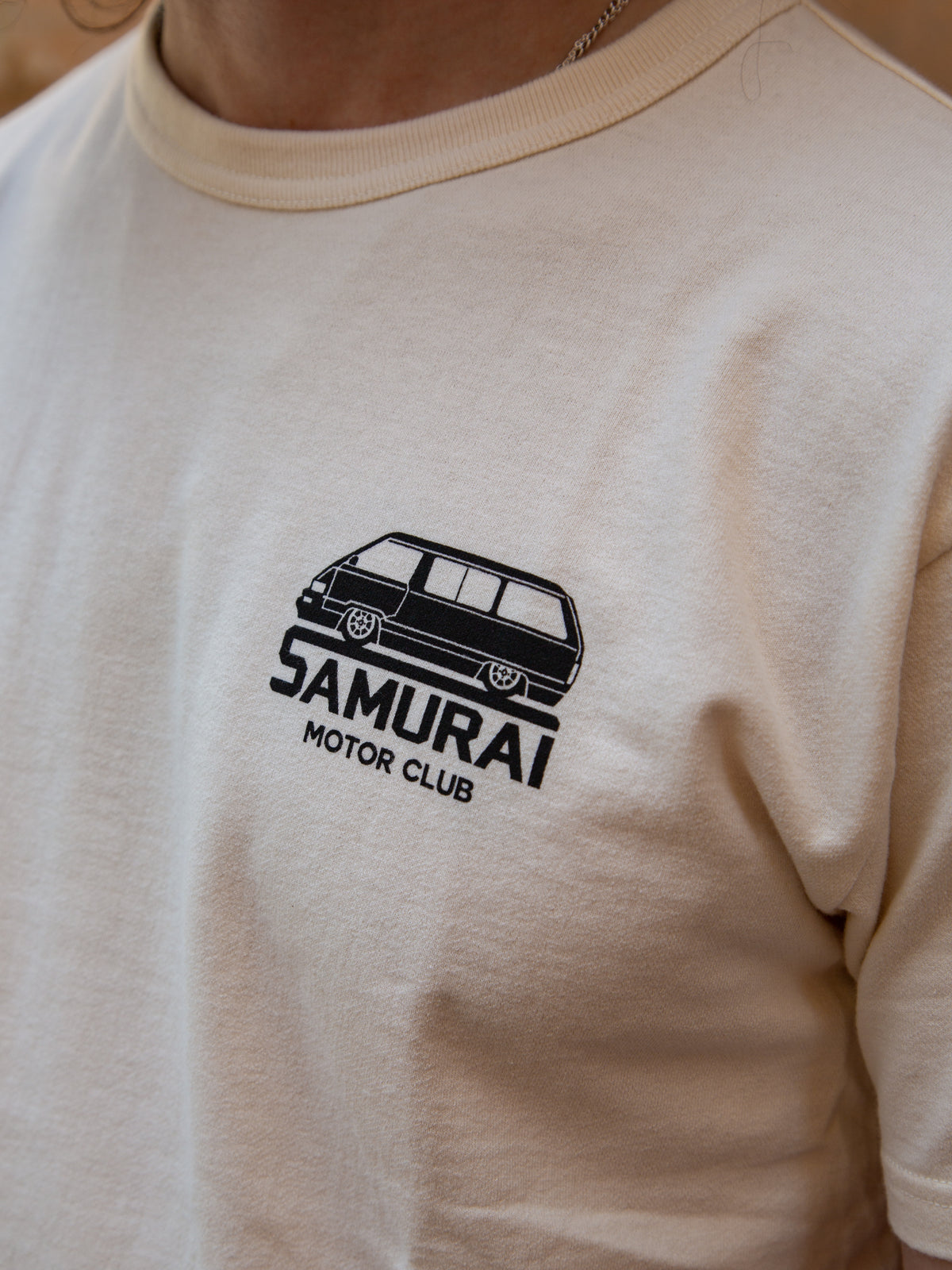 Samurai SMT22-103 T-Shirt - Ivory "Town Ace"