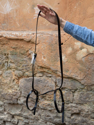 Indigofera Blanket Carrier / Leather - Black