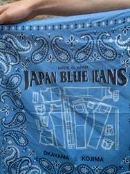 Japan Blue J82763J01 Original Bandana - Blue