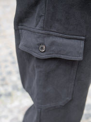 Hansen Jimmy - Casual Cargo Drawstring Pants / Black