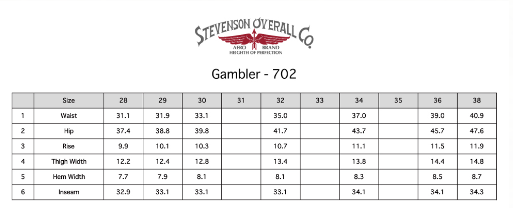 Stevenson Overall Co. 702-OSI - Gambler Indigo Pique