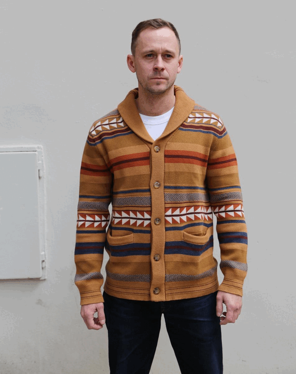 Pendleton shawl collar cardigan deals